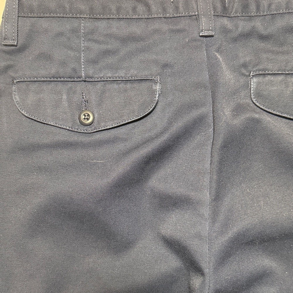CARHARTT WIP Women's Packard Highwater Pants Navy Blue LC Relaxed Straight 28‎ - Picture 5 of 16